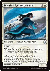 Invasion Reinforcements -  Foil (TLA-024) - Avatar: The Last Airbender