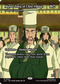 Mayor Tong of Chin Village - Drannith Magistrate (Borderless) -  (TLE-002) - Avatar: The Last Airbender: Eternal-Legal
