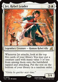 Jet, Rebel Leader -  Foil (TLE-078) - Avatar: The Last Airbender: Eternal-Legal