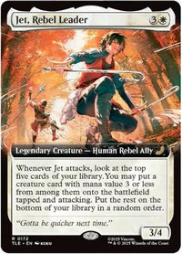 Jet, Rebel Leader (Extended Art) -  (TLE-172) - Avatar: The Last Airbender: Eternal-Legal