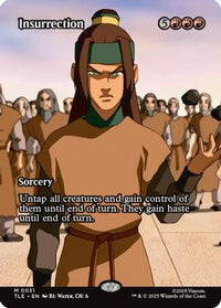 Insurrection (Borderless) -  Foil (TLE-031) - Avatar: The Last Airbender: Eternal-Legal
