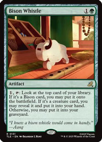 Bison Whistle -  Foil (TLE-131) - Avatar: The Last Airbender: Eternal-Legal