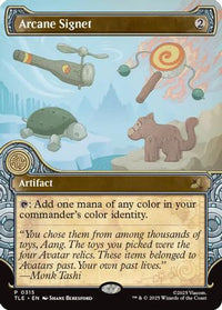 Arcane Signet (Showcase) -  (TLE-315) - Avatar: The Last Airbender: Eternal-Legal