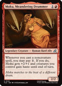 Moku, Meandering Drummer -  Foil (TLE-122) - Avatar: The Last Airbender: Eternal-Legal