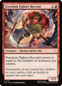 Freedom Fighter Recruit -  (TLE-118) - Avatar: The Last Airbender: Eternal-Legal