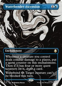 Waterbender Ascension (Borderless) -  Foil (TLA-310) - Avatar: The Last Airbender