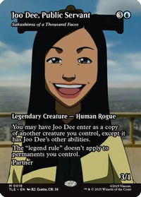 Joo Dee, Public Servant - Sakashima of a Thousand Faces (Borderless) -  Foil (TLE-018) - Avatar: The Last Airbender: Eternal-Legal