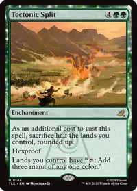 Tectonic Split -  Foil (TLE-144) - Avatar: The Last Airbender: Eternal-Legal