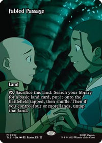 Fabled Passage (Borderless) -  Foil (TLE-057) - Avatar: The Last Airbender: Eternal-Legal