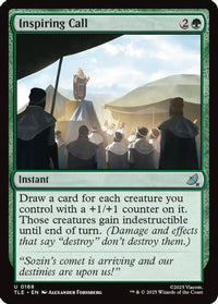 Inspiring Call -  Foil (TLE-168) - Avatar: The Last Airbender: Eternal-Legal