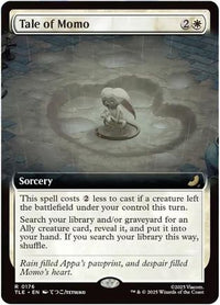 Tale of Momo (Extended Art) -  Foil (TLE-176) - Avatar: The Last Airbender: Eternal-Legal