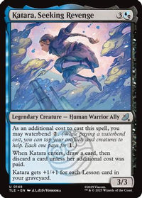 Katara, Seeking Revenge -  Foil (TLE-148) - Avatar: The Last Airbender: Eternal-Legal