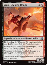 Zuko, Seeking Honor -  Foil (TLE-150) - Avatar: The Last Airbender: Eternal-Legal