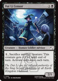 Dai Li Censor -  Foil (TLE-102) - Avatar: The Last Airbender: Eternal-Legal