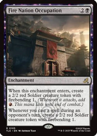 Fire Nation Occupation -  Foil (TLE-105) - Avatar: The Last Airbender: Eternal-Legal