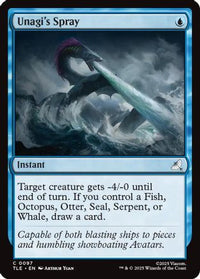 Unagi's Spray -  Foil (TLE-097) - Avatar: The Last Airbender: Eternal-Legal