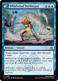 Whirlwind Technique -  Foil (TLE-100) - Avatar: The Last Airbender: Eternal-Legal