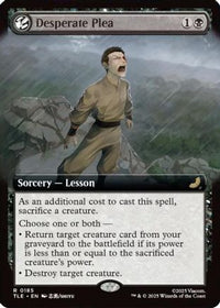 Desperate Plea (Extended Art) -  Foil (TLE-185) - Avatar: The Last Airbender: Eternal-Legal