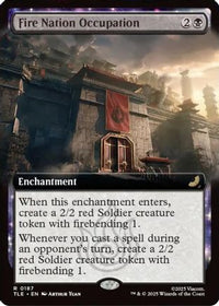Fire Nation Occupation (Extended Art) -  (TLE-187) - Avatar: The Last Airbender: Eternal-Legal