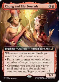 Chong and Lily, Nomads (Extended Art) -  (TLE-192) - Avatar: The Last Airbender: Eternal-Legal