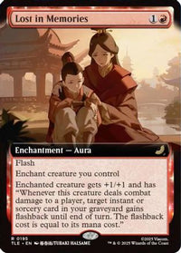 Lost in Memories (Extended Art) -  Foil (TLE-195) - Avatar: The Last Airbender: Eternal-Legal