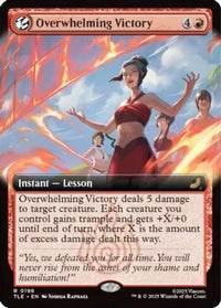 Overwhelming Victory (Extended Art) -  Foil (TLE-196) - Avatar: The Last Airbender: Eternal-Legal