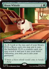 Bison Whistle (Extended Art) -  Foil (TLE-202) - Avatar: The Last Airbender: Eternal-Legal