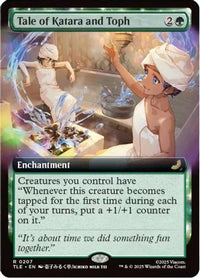 Tale of Katara and Toph (Extended Art) -  Foil (TLE-207) - Avatar: The Last Airbender: Eternal-Legal