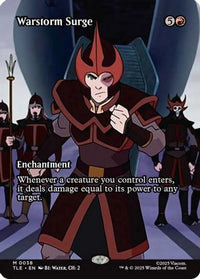 Warstorm Surge (Borderless) -  Foil (TLE-038) - Avatar: The Last Airbender: Eternal-Legal