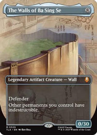 The Walls of Ba Sing Se (Borderless) -  Foil (TLA-329) - Avatar: The Last Airbender
