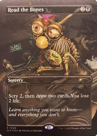 Read the Bones (Confetti Foil) -  Foil (SLD-7069) - Secret Lair Drop Series