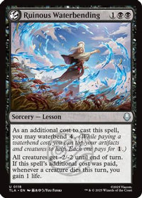 Ruinous Waterbending -  Foil (TLA-118) - Avatar: The Last Airbender