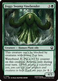 Foggy Swamp Vinebender -  Foil (TLA-180) - Avatar: The Last Airbender
