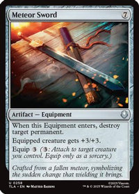 Meteor Sword -  Foil (TLA-258) - Avatar: The Last Airbender