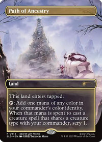 Path of Ancestry (0914) (Rainbow Foil) -  Foil (SLD-914) - Secret Lair Drop Series