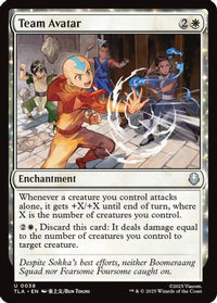 Team Avatar -  Foil (TLA-038) - Avatar: The Last Airbender