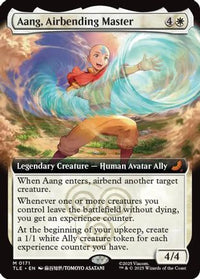 Aang, Airbending Master (Extended Art) -  (TLE-171) - Avatar: The Last Airbender: Eternal-Legal