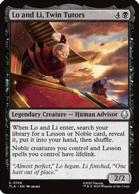 Lo and Li, Twin Tutors -  Foil (TLA-108) - Avatar: The Last Airbender