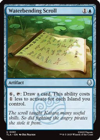 Waterbending Scroll -  (TLA-081) - Avatar: The Last Airbender