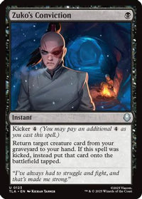 Zuko's Conviction -  Foil (TLA-123) - Avatar: The Last Airbender