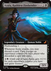 Azula, Ruthless Firebender (Extended Art) -  Foil (TLE-184) - Avatar: The Last Airbender: Eternal-Legal