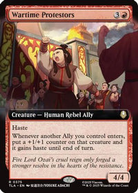 Wartime Protestors (Extended Art) -  (TLA-375) - Avatar: The Last Airbender