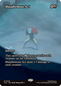 Blasphemous Act (Borderless) -  (TLE-026) - Avatar: The Last Airbender: Eternal-Legal