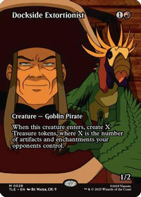 Dockside Extortionist (Borderless) -  (TLE-028) - Avatar: The Last Airbender: Eternal-Legal