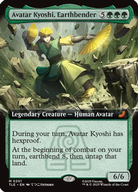 Avatar Kyoshi, Earthbender (Extended Art) -  Foil (TLE-201) - Avatar: The Last Airbender: Eternal-Legal