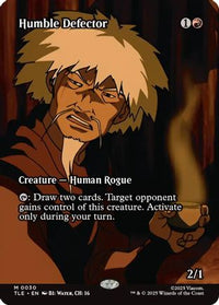 Humble Defector (Borderless) -  Foil (TLE-030) - Avatar: The Last Airbender: Eternal-Legal