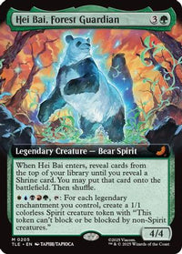 Hei Bai, Forest Guardian (Extended Art) -  Foil (TLE-205) - Avatar: The Last Airbender: Eternal-Legal
