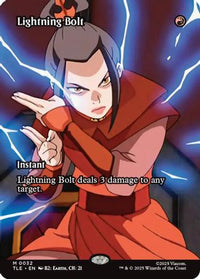 Lightning Bolt (Borderless) -  (TLE-032) - Avatar: The Last Airbender: Eternal-Legal