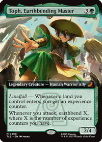 Toph, Earthbending Master (Extended Art) -  Foil (TLE-209) - Avatar: The Last Airbender: Eternal-Legal