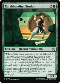 Earthbending Student -  Foil (TLE-249) - Avatar: The Last Airbender: Eternal-Legal